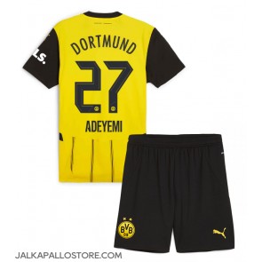 Borussia Dortmund Karim Adeyemi #27 Kotipaita Lapsille 2024-25 Lyhythihainen (+ shortsit)